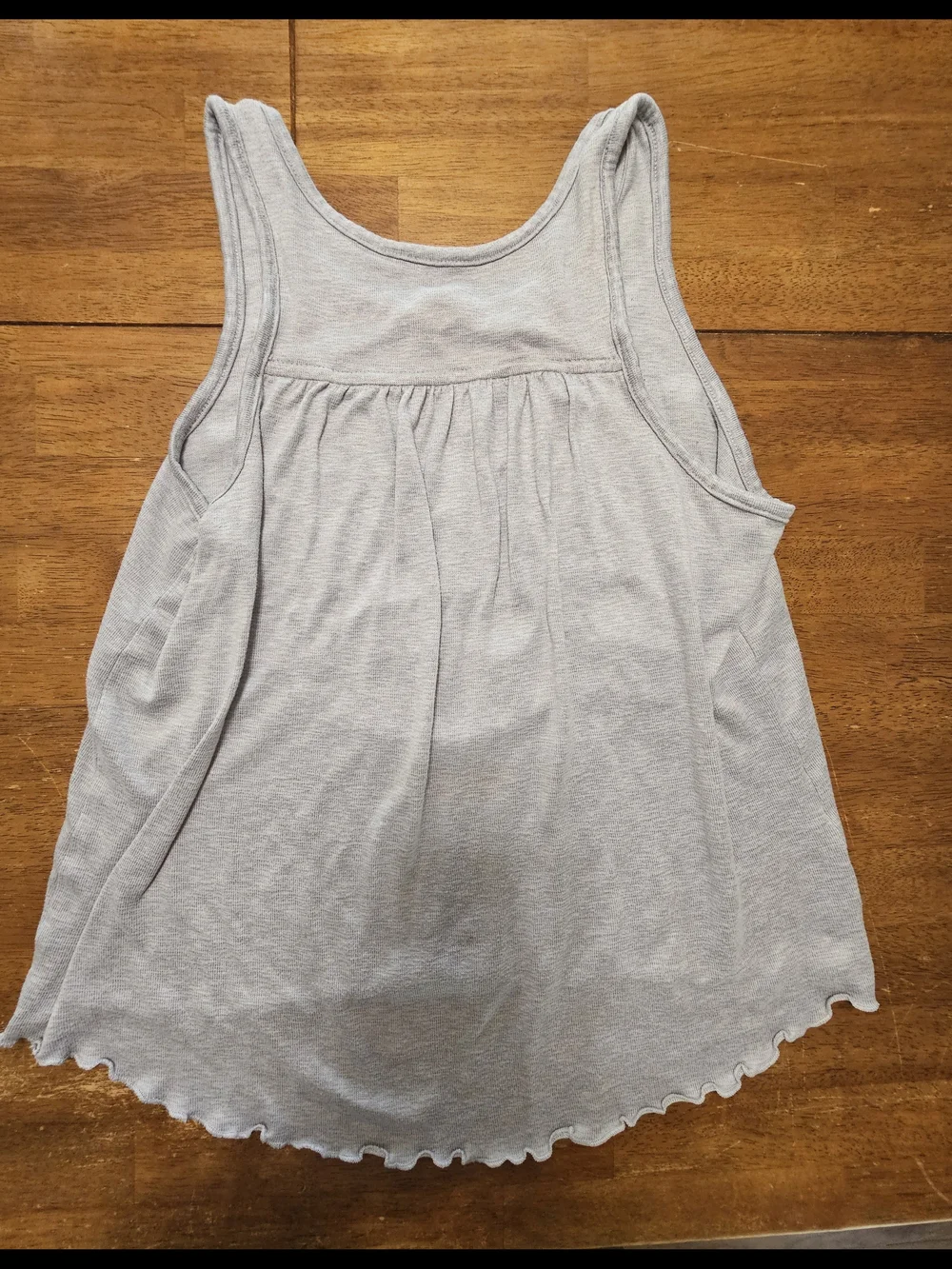 Girls Light Gray 'Let Me Sleep' Tank Top